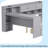 Wooden L-Shape Daybed With Seven Storage Cabinets And Two Storage Drawers, Multi-Functional Bed With Study Desk And Built-In Bookshelf-113914647-111514415
