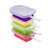 Tovolo Classic Stackable Ice Pop Molds Set of 4 Silicone with Drip Guards, Assorted