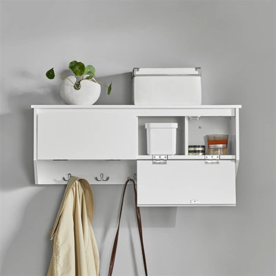 Wall 5 - Hook Wall Mounted Coat Rack