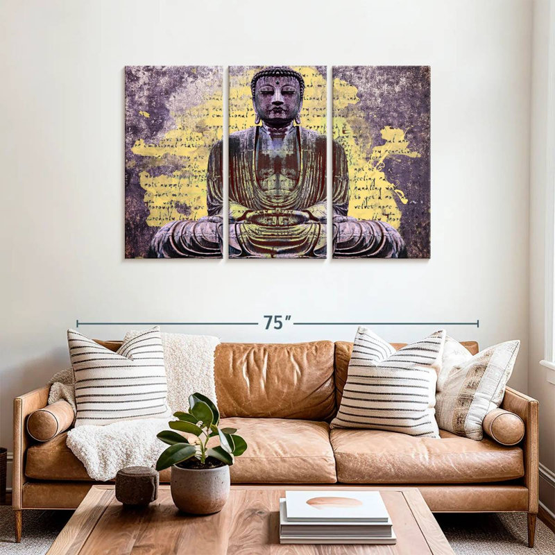 Adella Ponder Buddha, 36" H x 57" W
