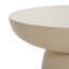Table basse ronde en oxyde de magnésium pour patio Rey-884551688