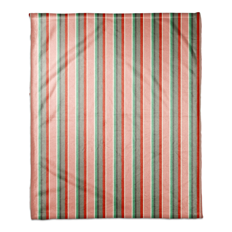 Hand Woven Throw Blanket, Pink