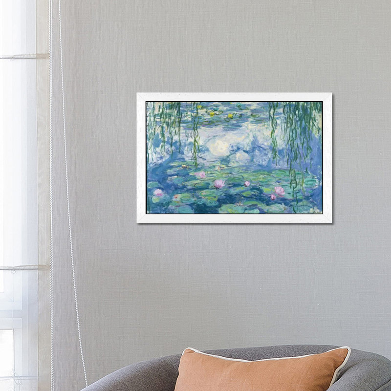 Print on Canvas, 66.04 cm H x 101.6 cm W x 4.445 cm D, White Floater Framed