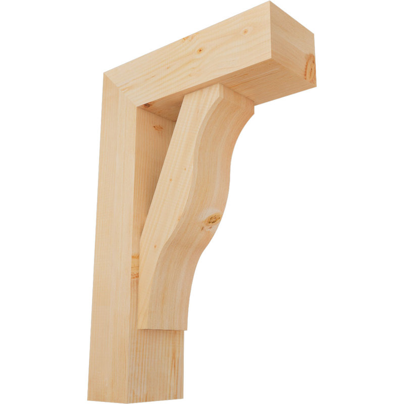 Support Funston Block avec support décalé, 34 x 22, Sapin Douglas de l 7 1/2 (lisse)
