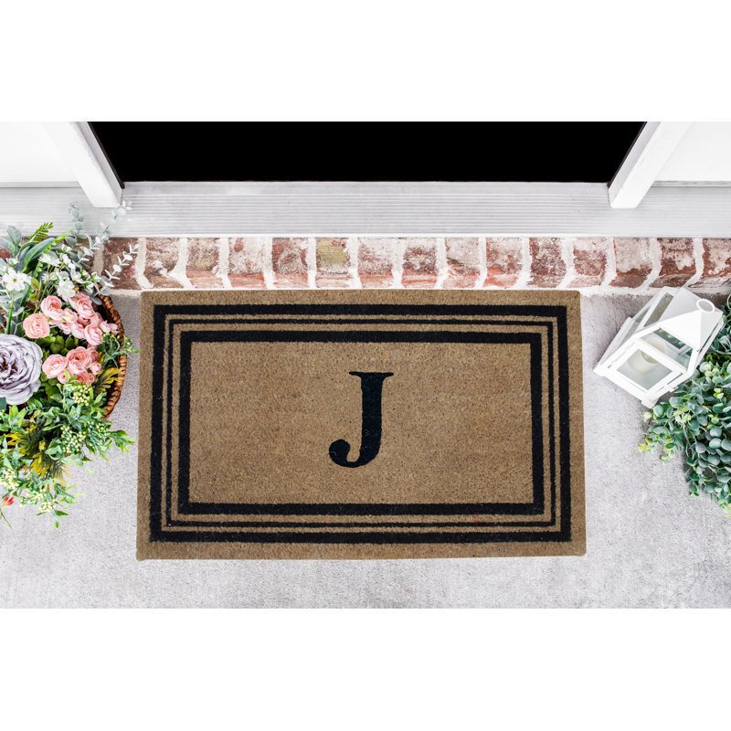 Paillasson extérieur antidérapant Idonah, J