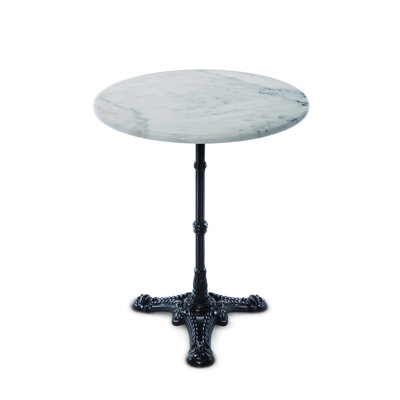 Morrisonville Round Metal Outdoor Bistro Table , 60cm cm W 60cm cm D
