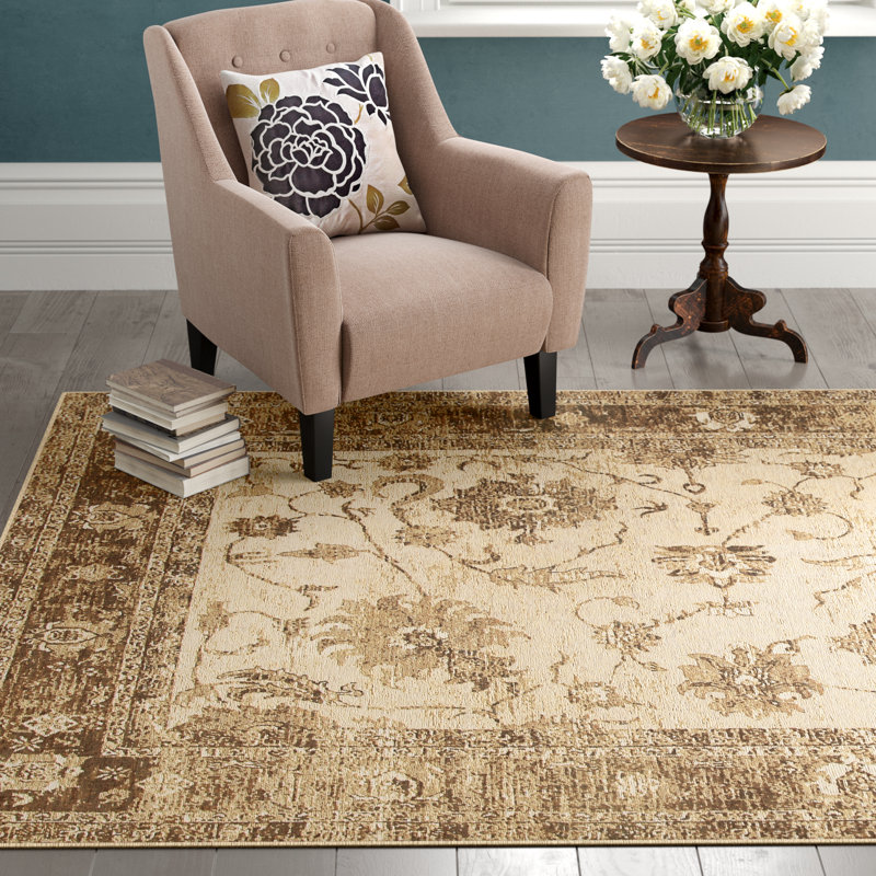 Evry Lori Rectangle Oriental Wool Hand Knotted Area Rug, Rectangle 160 x 231cm