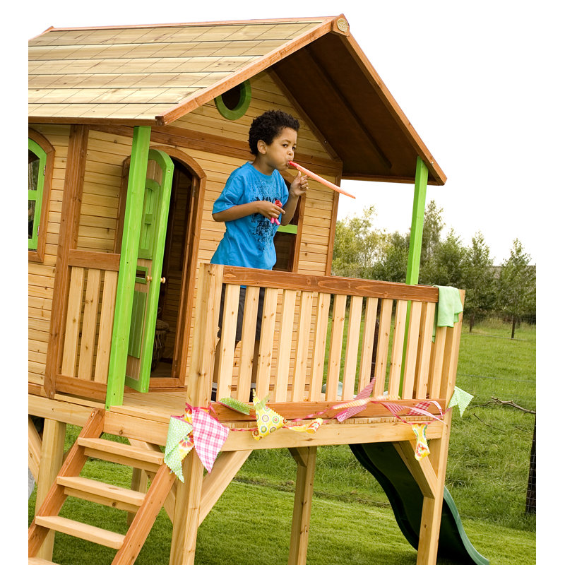 AXI 377cm W x 200cm D Outdoor Hemlock Wood Playhouse