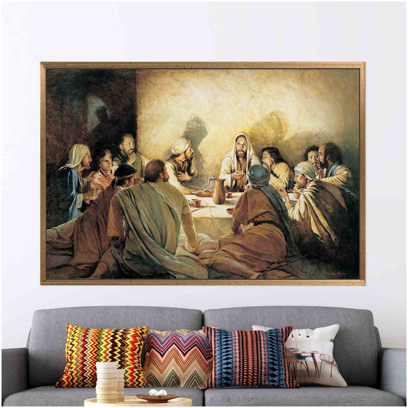 Print on Canvas, Framed Print without Mat, White, 50 cm H x 70 cm W
