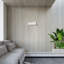BASCIA Steel Flush Mounted Sconce