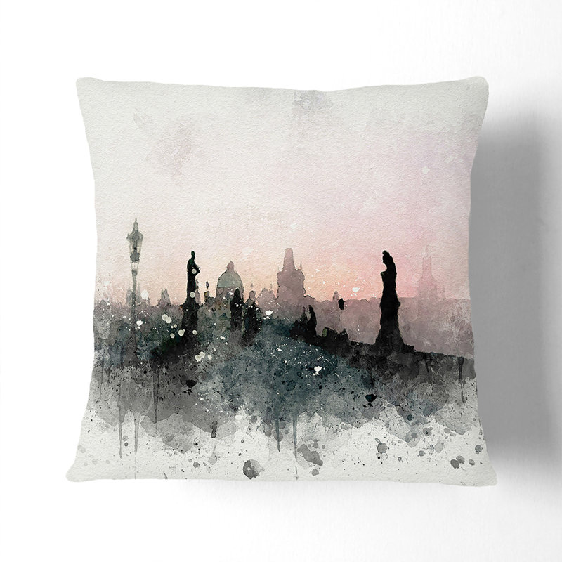 Square Throw Cushion, 55cm H x 55cm W x 20cm D