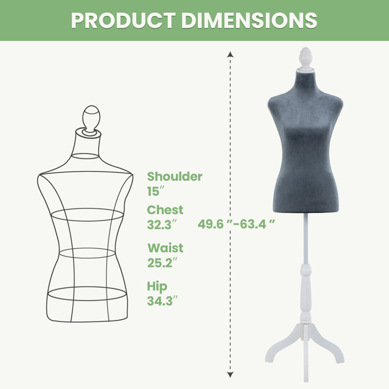Forme de robe ajustable, Gris