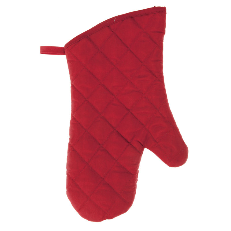 Ensemble de mitaines de four 4 pièces, Rouge