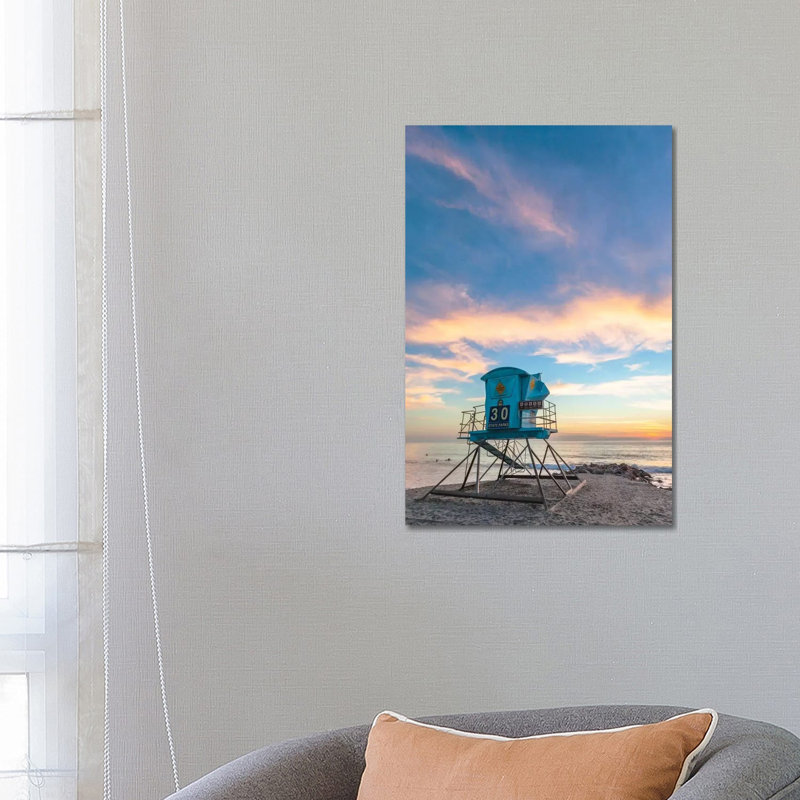 Sunset In Carlsbad by Danita Delimont - Print on Canvas, Wrapped Canvas, 66.04cm H x 45.72cm W x 3.81cm D