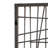 Distressed Black Metal Wall Decor