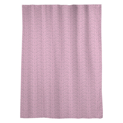 Panneau de rideau simple avec passe-tringle ikat