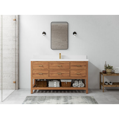Ensemble de meuble-lavabo simple 60 po Parker
