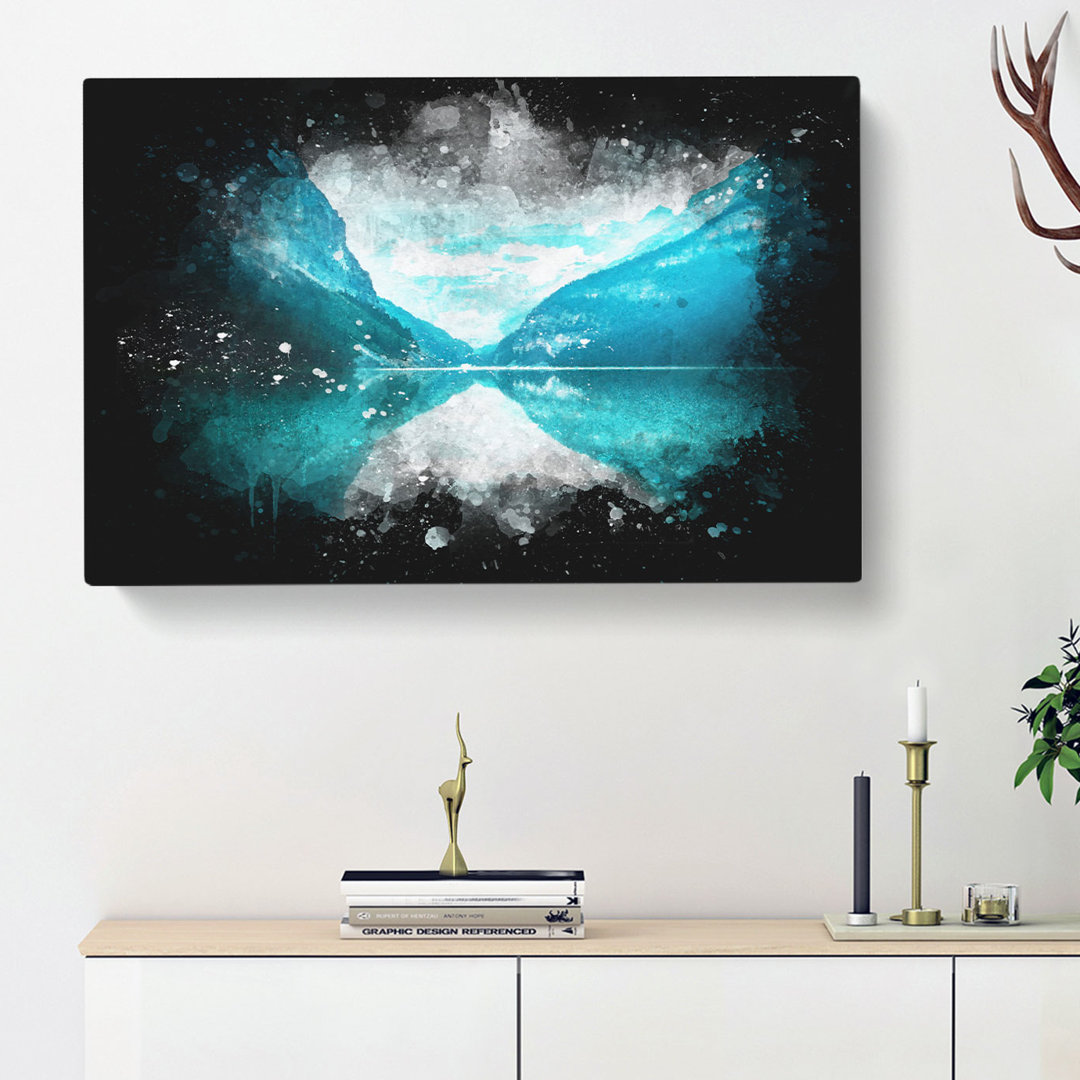 Lake Louise In Canada - Wrapped Canvas