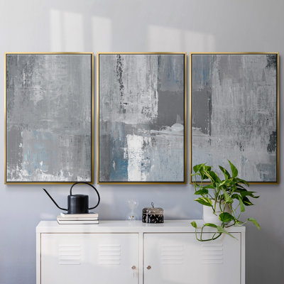 Tranquil Blues - Toile encadrée multi-pièces