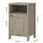 White Nightstands Set of 2, Modern Bedside Table, Sofa End Table with Storage Shelf-515271750