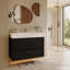 Freestanding Standard With Stone Top-1745152369