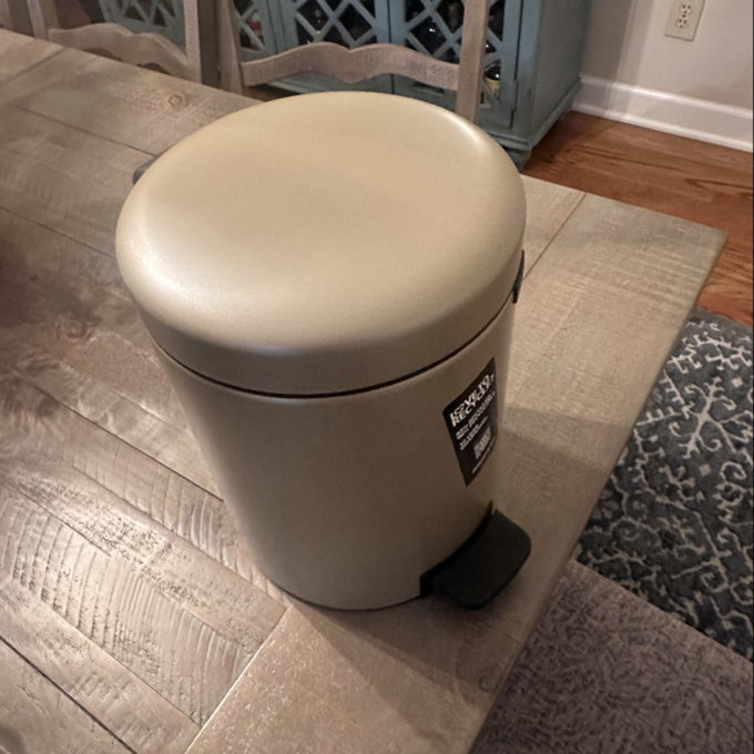 Brabantia NewIcon Pedal Bin 12L (Mineral Concrete Grey - View #6