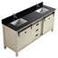 Base de meuble-lavabo double 71 po seulement-94656510