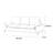 Nordic simple solid wood fabric sofa-104311747