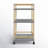 Ellie Bar Cart with Metal Outer Material-943011086