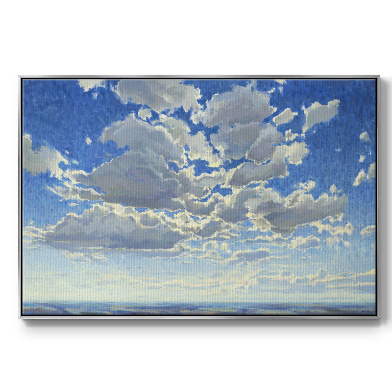 " Cloudscape ", H 37 po x l 25 po x P 2 po, Argent