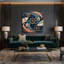 Art mural sur toile gris-374807809
