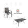 6 - Person Rectangular Outdoor Dining Set With Armchairs