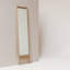 Miroirs pleine longueur rectangulaires en bois massif