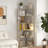 6 Tier Freestanding Bookshelf for Efficient Space Utilization in Living Rooms and Bedrooms-849872932