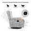 Fauteuil inclinable et oscillant rembourré classique-1559355148