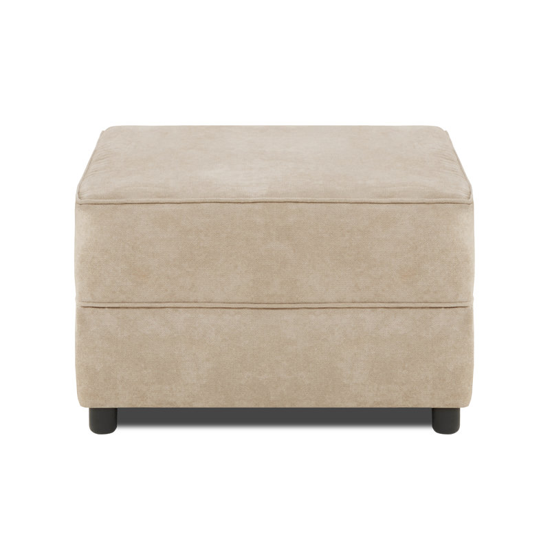 Shailjia Upholstered Footstool, Mink