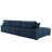 Milbrey 3-Piece Corduroy Modular Sectional with Loose Back-648319927-640565354