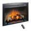 28 Inch Electric Fireplace Insert, Multicoloured Flames