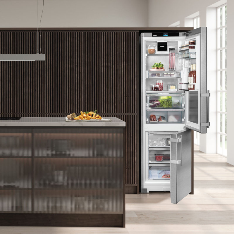 24 Inch Freestanding Bottom Freezer with BioFresh Ice Maker