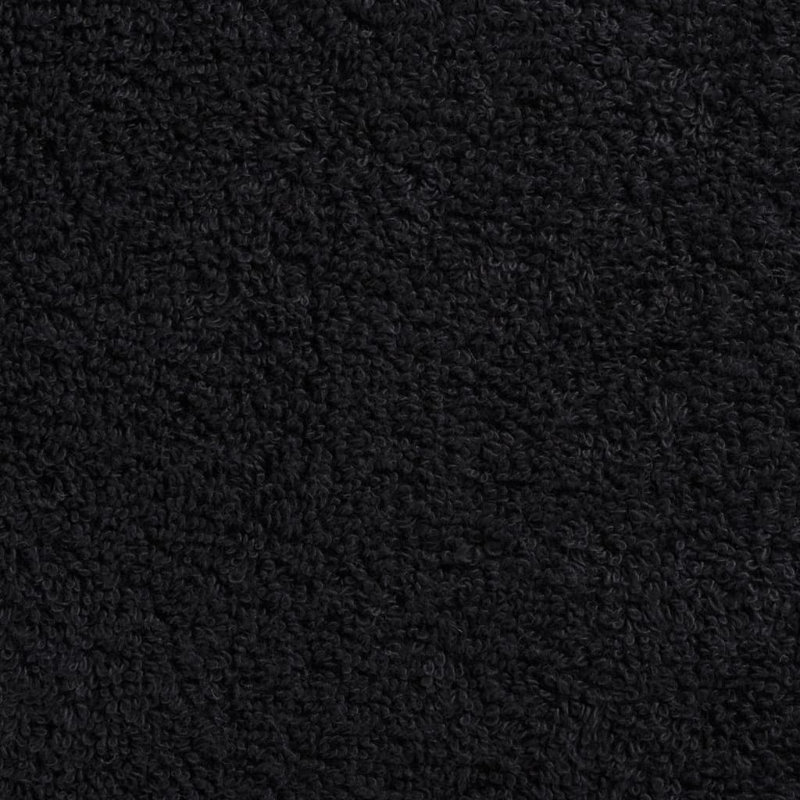 Premium Shower Towels SOLUND 4Pcs 600Gsm, Black, Hand Towels - 4 Pack