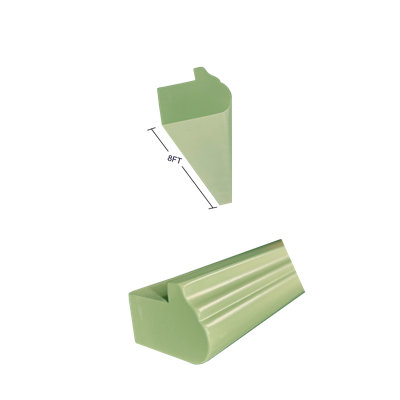 96 in. H x 1.5 in. W x 1 in. D Chair Rail