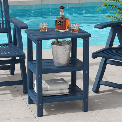 Outdoor HDPE Side Table Patio Table
