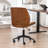 Bryonie Faux Leather Upholstered Armless Office Chair-1609716462