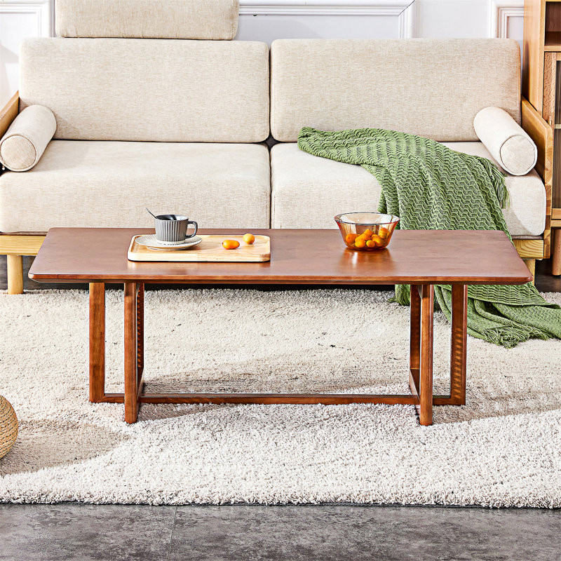 Wood Coffee Table, Walnut, Walnut