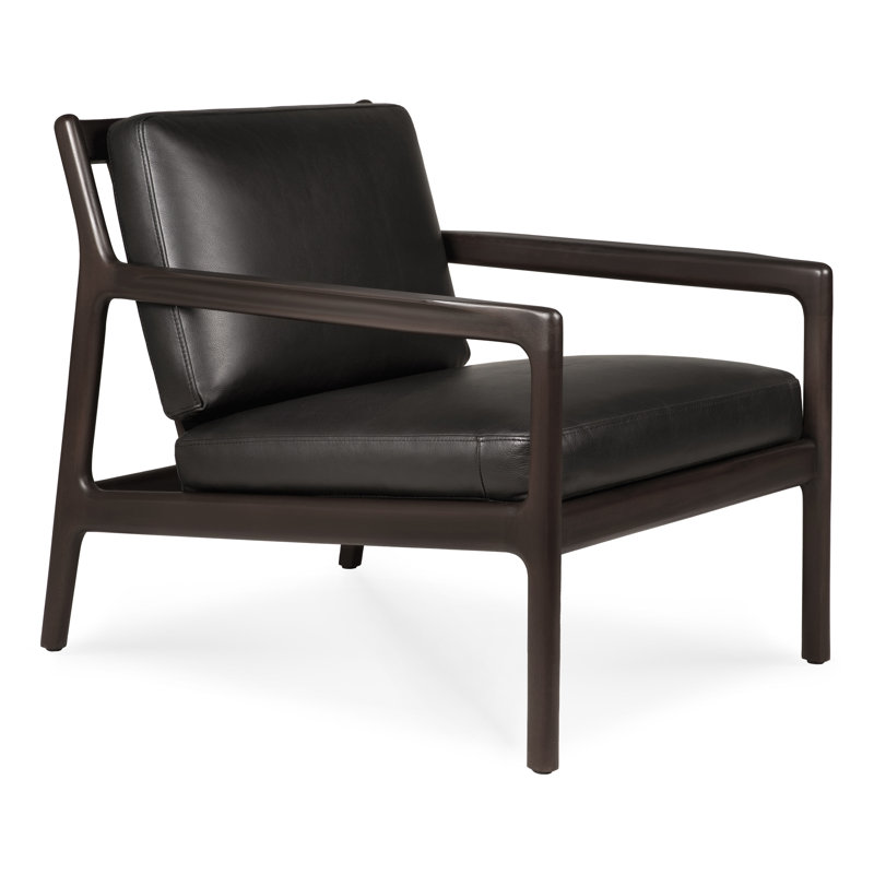 Jack Lounge Chair, Carbone Leather