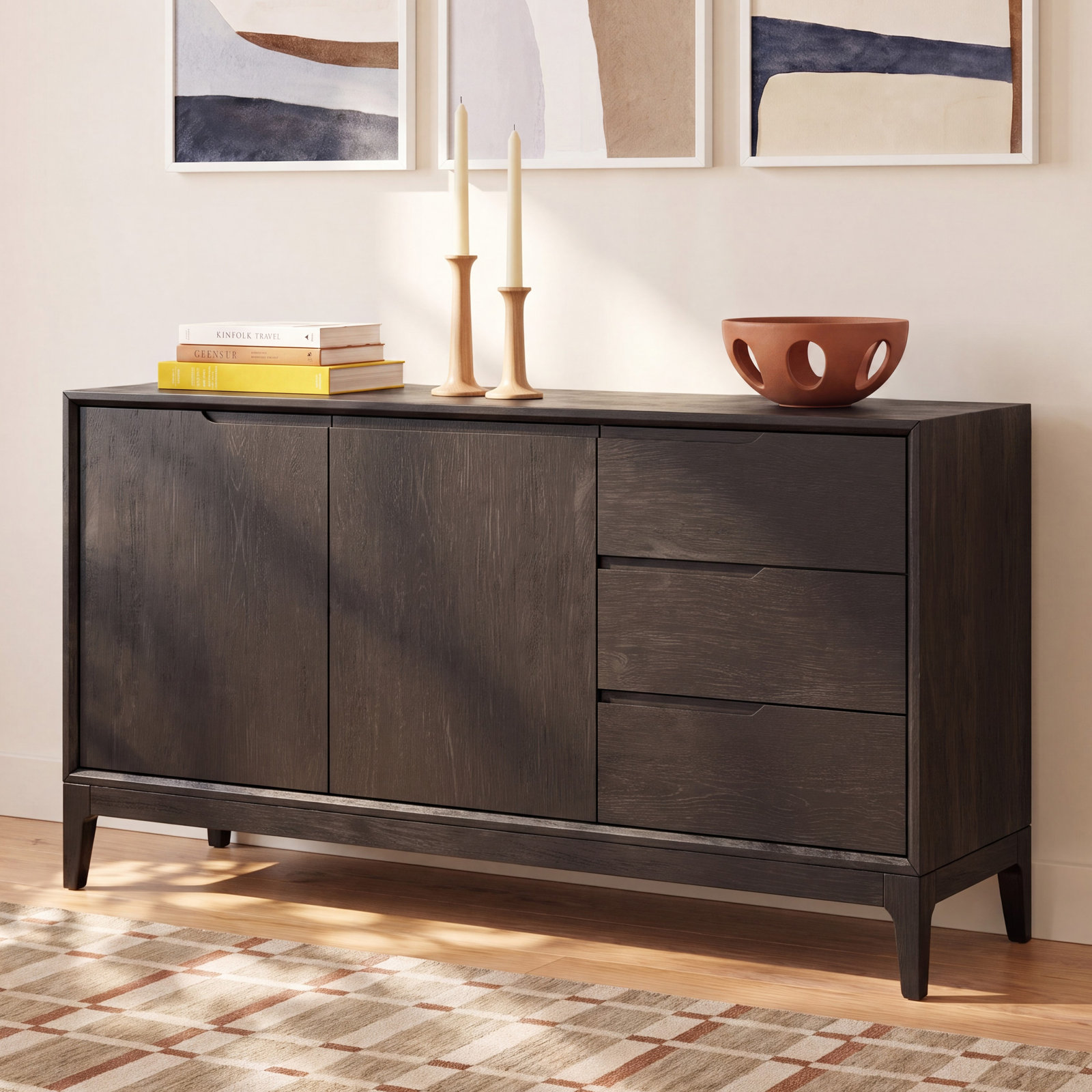 Rise 60'' Sideboard, Black