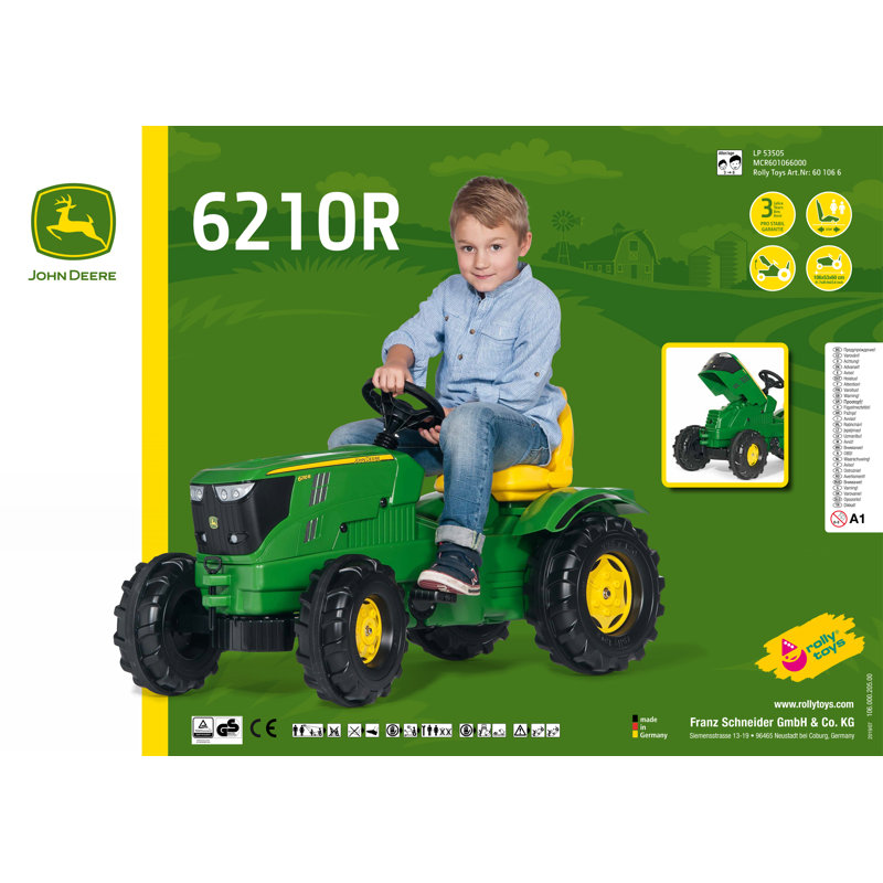 Rolly Toys John Deere 6210R Tractor