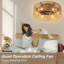 Ventilateur de plafond 19 po Boho