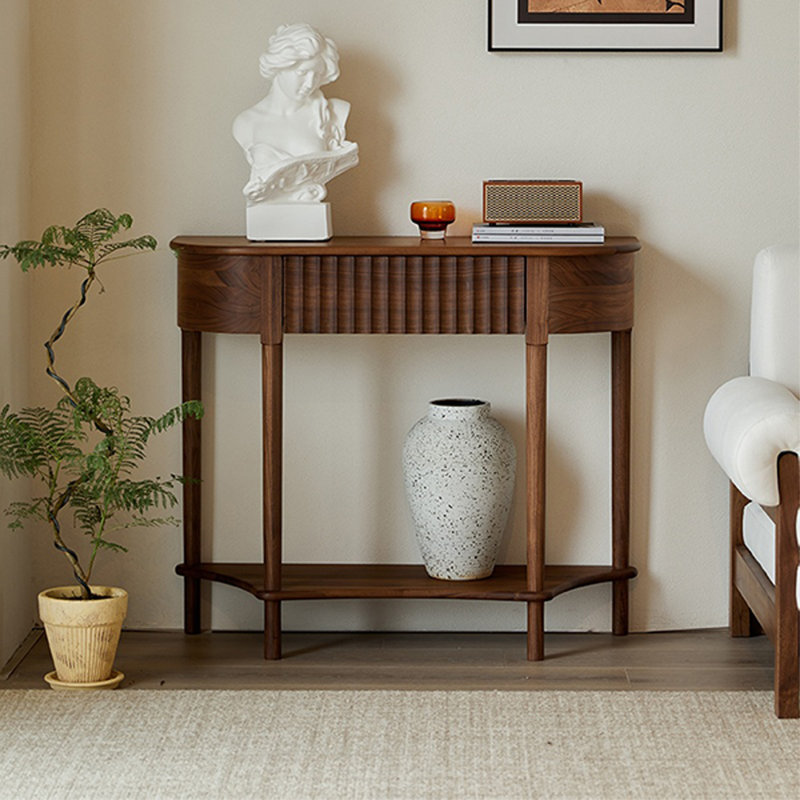 The gentle and smooth console table