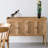 Retro Simple Carved Large-Capacity Console Table